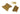 From The Anvil's Satin Brass Parliament Hinges SS (pair); #finish_satin-brass