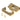 From The Anvil's Satin Brass  ½" Rebate Kit for Tubular Mortice Latch; #finish_satin-brass