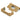 From The Anvil's Satin Brass  ½" Rebate Kit for Tubular Mortice Latch; #finish_satin-brass
