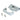 From The Anvil's Polished Chrome  ½" Rebate Kit for Tubular Mortice Latch; #finish_polished-chrome
