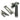 From The Anvil's Pewter Patina Locking Brompton Fastener; #finish_pewter-patina