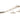 From The Anvil's Polished Nickel Art Deco Stay; #finish_polished-nickel