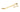 From The Anvil's Aged Brass Art Deco Stay; #finish_aged-brass