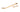 From The Anvil's Polished Bronze Art Deco Stay; #finish_polished-bronze