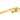 From The Anvil's Polished Brass Locking Art Deco Fastener; #finish_polished-brass