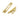 From The Anvil's Polished Brass Locking Art Deco Fastener; #finish_polished-brass