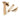 From The Anvil's Polished Bronze Locking Art Deco Fastener; #finish_polished-bronze