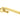 From The Anvil's Polished Brass Locking Art Deco Fastener; #finish_polished-brass