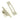 From The Anvil's Polished Nickel Locking Art Deco Fastener; #finish_polished-nickel
