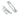 From The Anvil's Polished Chrome Locking Art Deco Fastener; #finish_polished-chrome