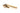 From The Anvil's Polished Bronze Locking Art Deco Fastener; #finish_polished-bronze