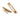 From The Anvil's Polished Bronze Locking Art Deco Fastener; #finish_polished-bronze