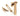 From The Anvil's Polished Bronze Locking Art Deco Fastener; #finish_polished-bronze