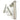 From The Anvil's Polished Nickel Night-Vent Locking Art Deco Fastener; #finish_polished-nickel