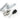 From The Anvil's Polished Chrome Night-Vent Locking Art Deco Fastener; #finish_polished-chrome