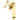 From The Anvil's Polished Brass Night-Vent Locking Avon Fastener (Steel Window); #finish_polished-brass