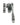 From The Anvil's Pewter Patina Night-Vent Locking Reeded Fastener (Steel Window); #finish_pewter-patina