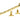 From The Anvil's Polished Brass Reeded Stay (Steel Window); #finish_polished-brass