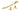 From The Anvil's Polished Brass Newbury Stay (Steel Window); #finish_polished-brass