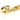 From The Anvil's Polished Brass Monkeytail Stay (Steel Window); #finish_polished-brass