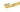 From The Anvil's Polished Brass Monkeytail Stay (Steel Window); #finish_polished-brass