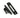 From The Anvil's Matt Black Locking Newbury Fastener; #finish_matt-black