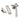 From The Anvil's Polished Marine SS (316) Locking Newbury Fastener; #finish_polished-marine-ss