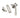 From The Anvil's Polished Marine SS (316) Locking Newbury Fastener; #finish_polished-marine-ss