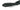 From The Anvil's Matt Black Reeded Stay; #finish_matt-black