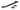 From The Anvil's Matt Black Reeded Stay; #finish_matt-black
