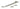 From The Anvil's Satin Marine SS (316) Reeded Stay; #finish_satin-marine-ss