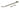 From The Anvil's Satin Marine SS (316) Reeded Stay; #finish_satin-marine-ss