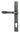 From The Anvil's Pewter Patina Reeded Slimline Lever Espag. Lock Set; #finish_pewter-patina
