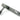 From The Anvil's Pewter Patina Reeded Slimline Lever Espag. Lock Set; #finish_pewter-patina