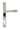 From The Anvil's Polished Marine SS (316) Reeded Slimline Lever Espag. Lock Set; #finish_polished-marine-ss