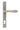 From The Anvil's Satin Marine SS (316) Reeded Slimline Lever Espag. Lock Set; #finish_satin-marine-ss