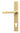 Satin Brass Avon Slimline Lever Espag. Lock Set; #finish_satin-brass