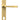Satin Brass Avon Slimline Lever Espag. Lock Set; #finish_satin-brass
