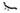 From The Anvil's Black Slim Sash Pull; #finish_black
