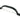 From The Anvil's Black Slim Sash Pull; #finish_black