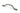 From The Anvil's Pewter Patina Slim Sash Pull; #finish_pewter-patina