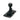 From The Anvil's Black Beehive Sash Hook Fastener; #finish_black