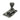 From The Anvil's Pewter Patina Beehive Sash Hook Fastener; #finish_pewter-patina