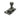 From The Anvil's Pewter Patina Beehive Sash Hook Fastener; #finish_pewter-patina