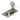 Satin Marine SS (316) Beehive Sash Hook Fastener; #finish_satin-marine-ss-(316)