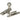 Satin Marine SS (316) Beehive Sash Hook Fastener; #finish_satin-marine-ss-(316)