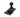 From The Anvil's Black Prestbury Sash Hook Fastener; #finish_black