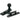 From The Anvil's Black Prestbury Sash Hook Fastener; #finish_black