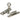 Satin Marine SS (316) Prestbury Sash Hook Fastener; #finish_satin-marine-ss-(316)