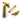 From The Anvil's Aged Brass Locking Brompton Fastener; #finish_aged-brass